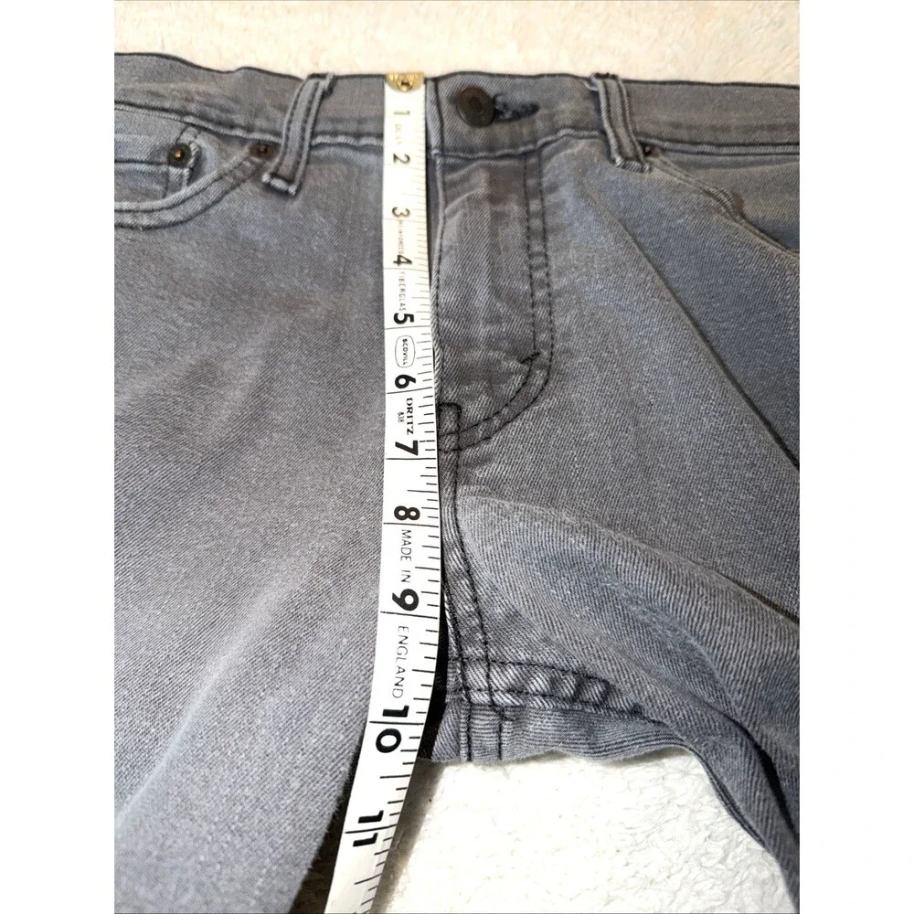 Levi’s 511 Men’s Jeans 30x32 (Length 30) Slim Fit Straight Leg Stretch Gray